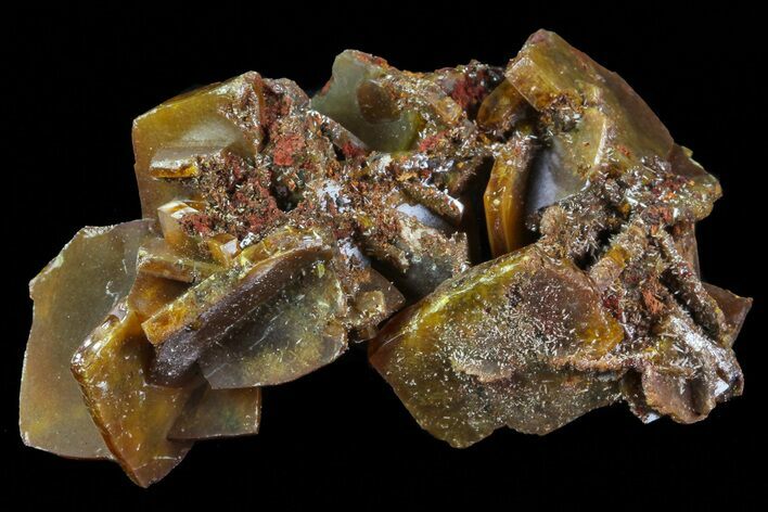 Wulfenite Crystal Cluster - Mexico #67722